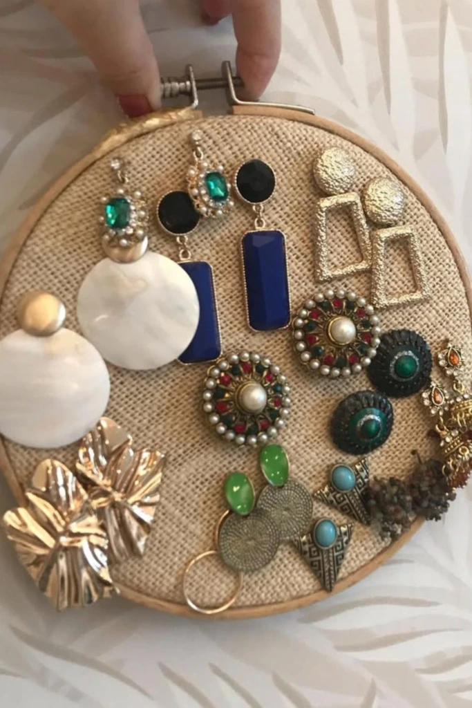 Embroidery Hoop Display