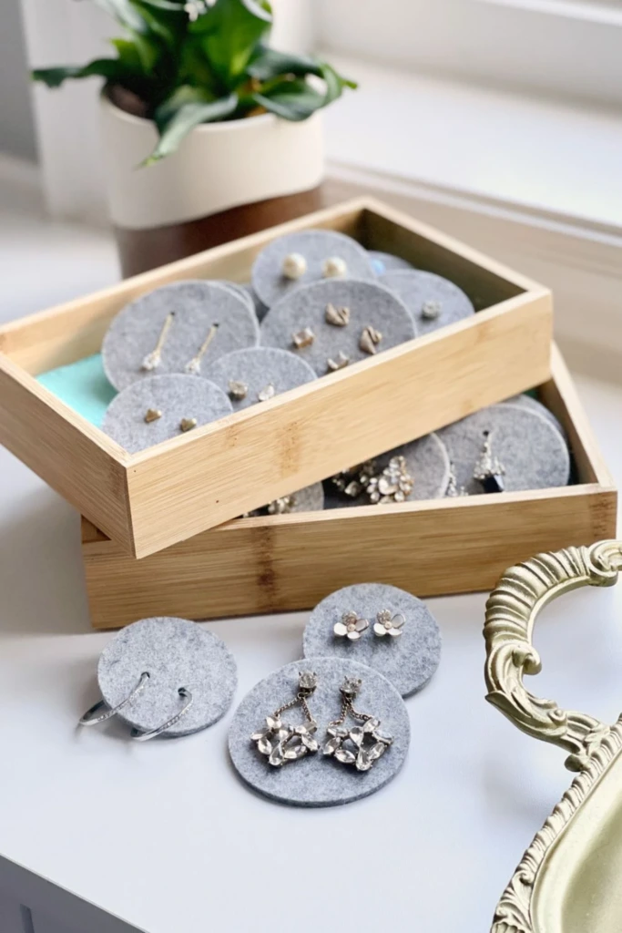 Felt Earring Cards