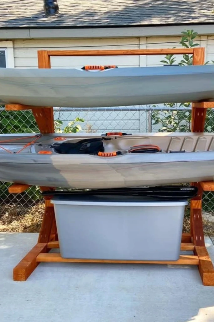 Wooden Yard Rack