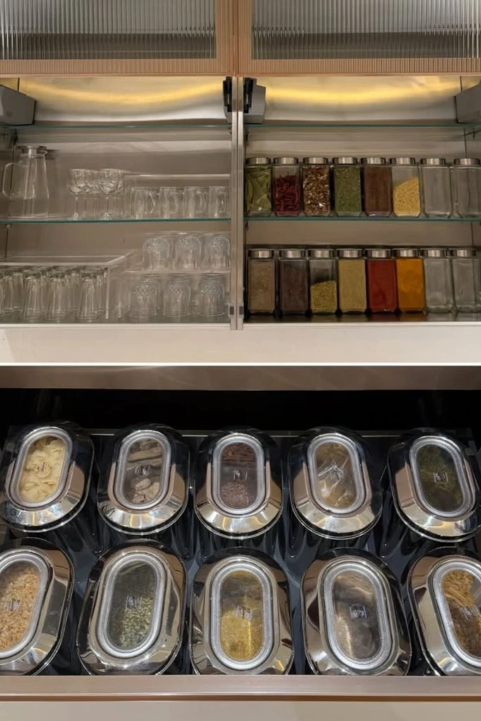 Glass Jar Shelf
