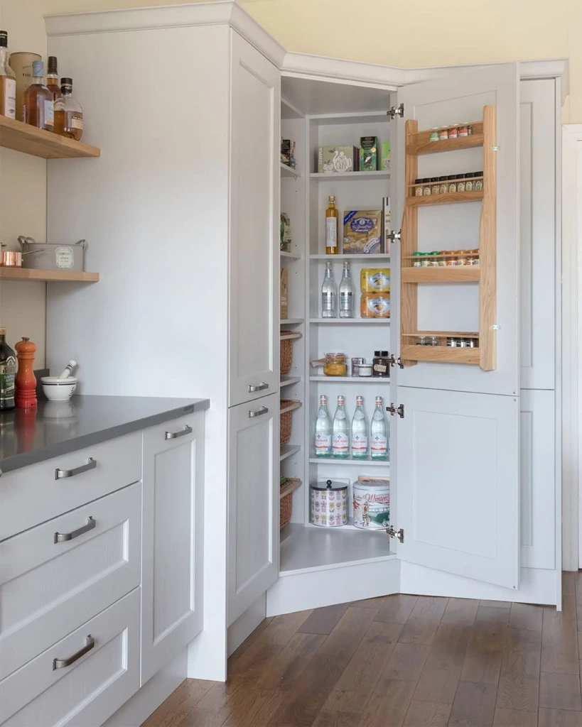 4. Tailored Corner Cabinet