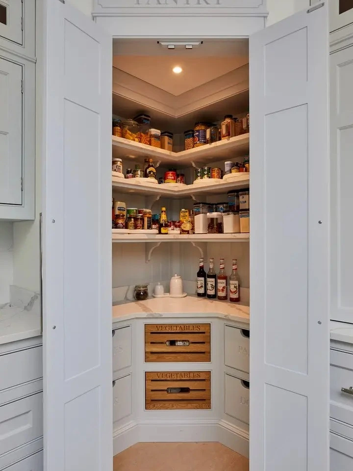 13. Heritage Corner Cabinet