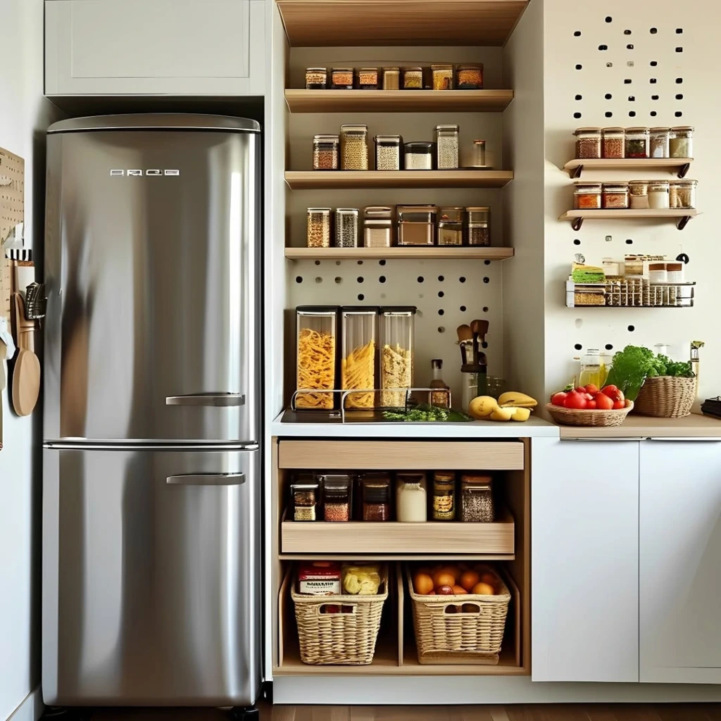 16. Vertical Storage Wall