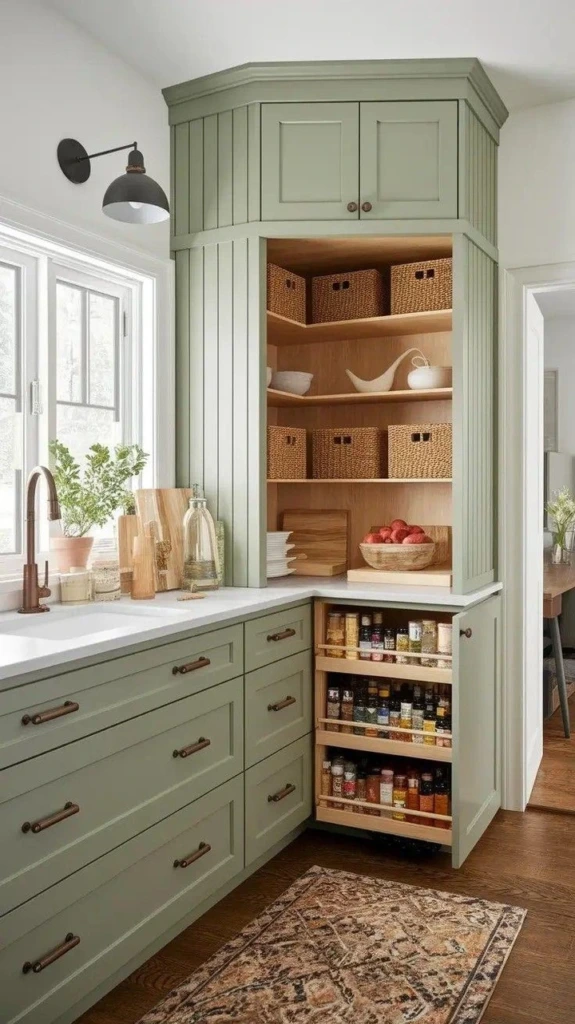 25. Cottage Pantry Corner