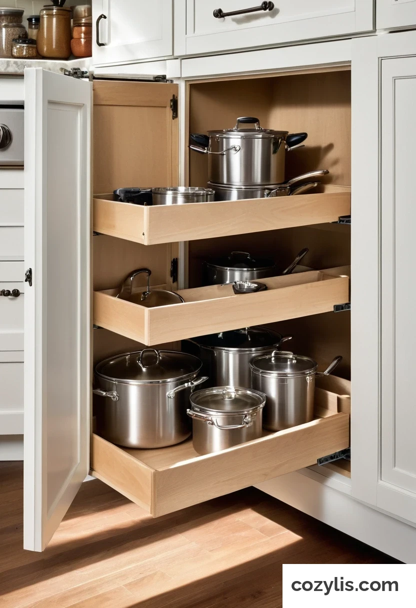 Kitchen Corner Storage Ideas