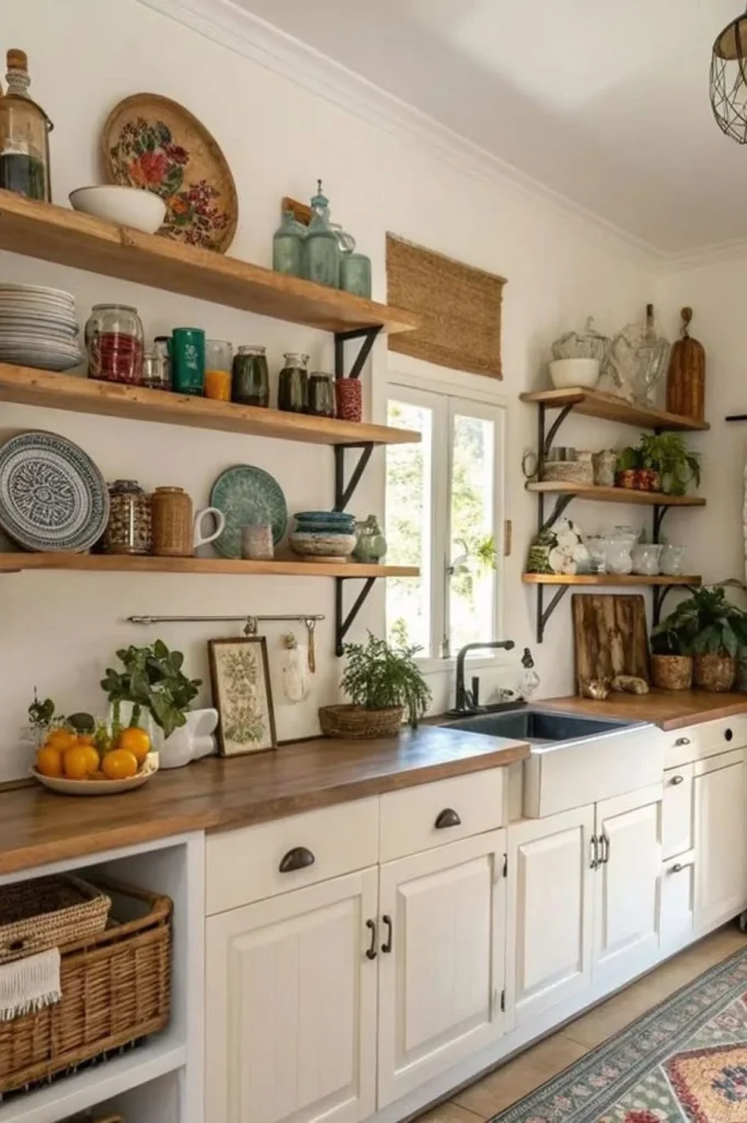 Open Shelves