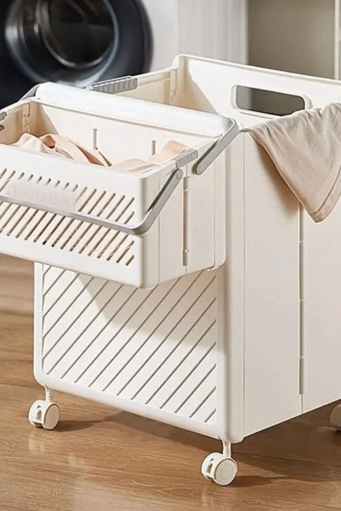 Rolling Hamper Cart