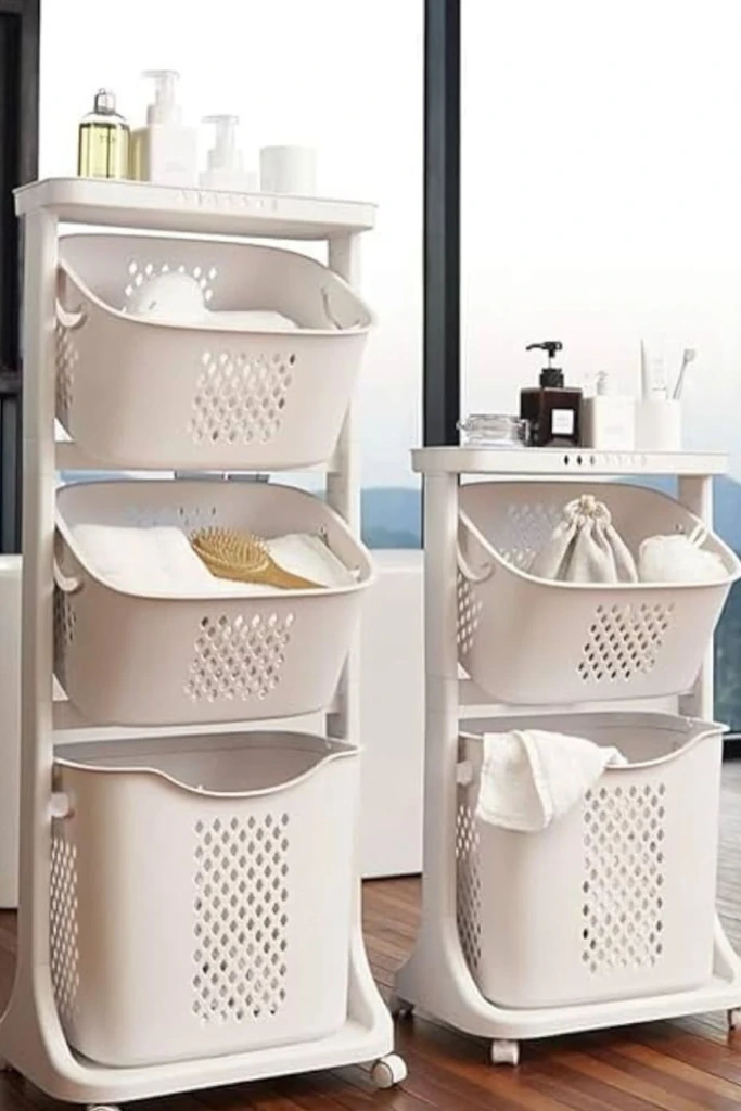 Multi-Tier Basket Cart