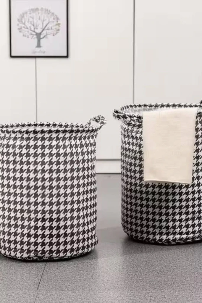 Patterned Canvas Baskets