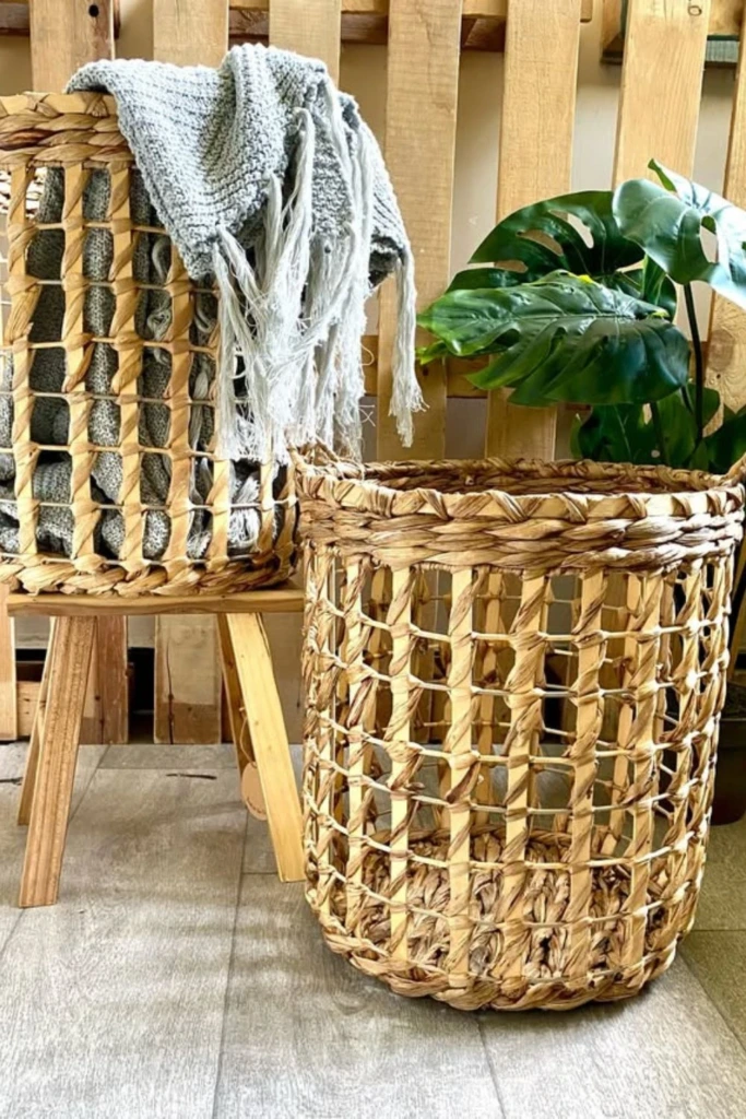 Woven Rattan Baskets