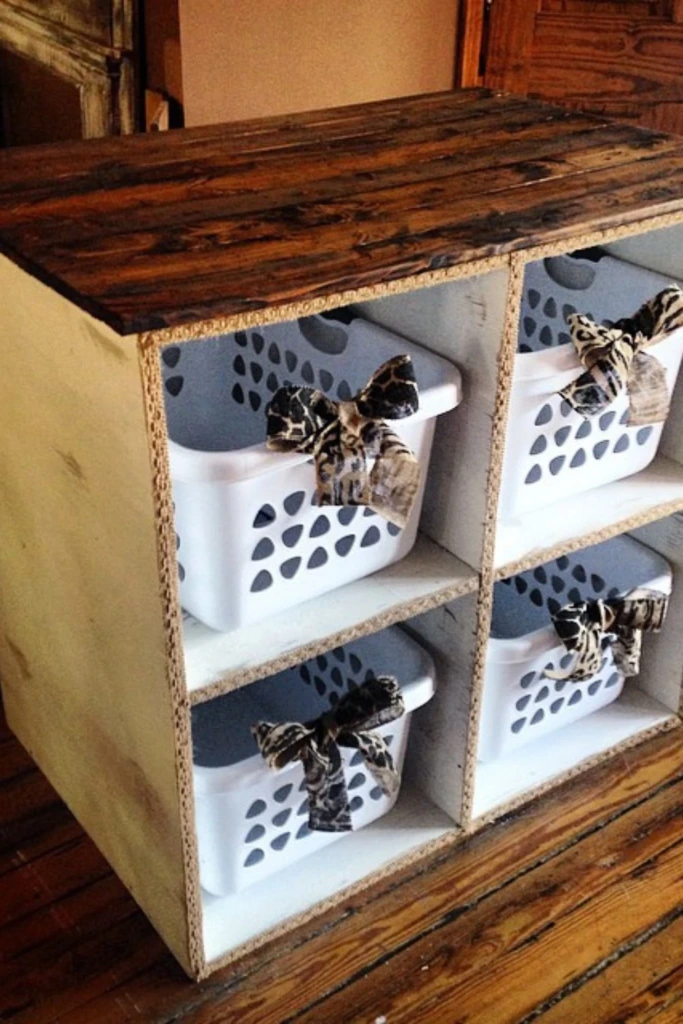 Cubby Basket Organizer