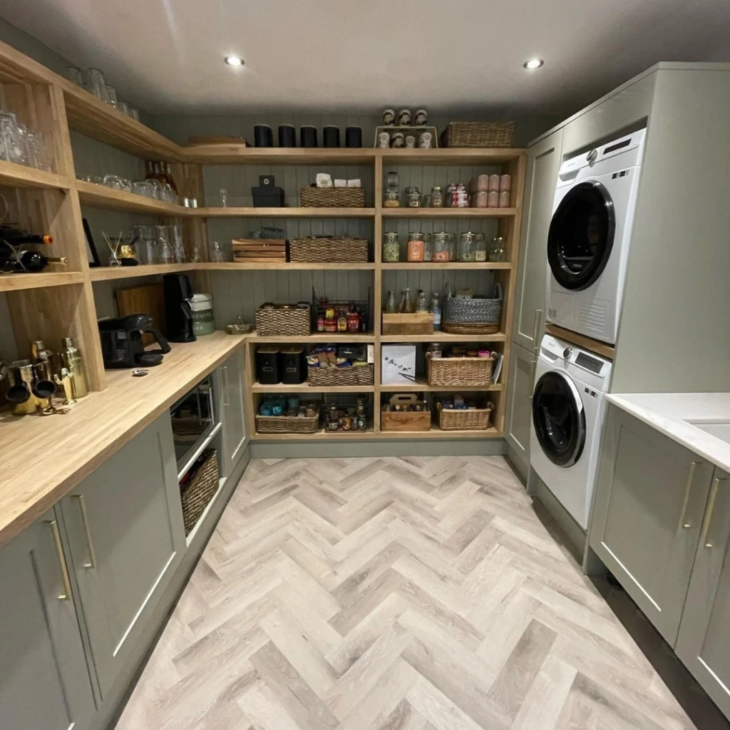 19. Sage Green Pantry Room