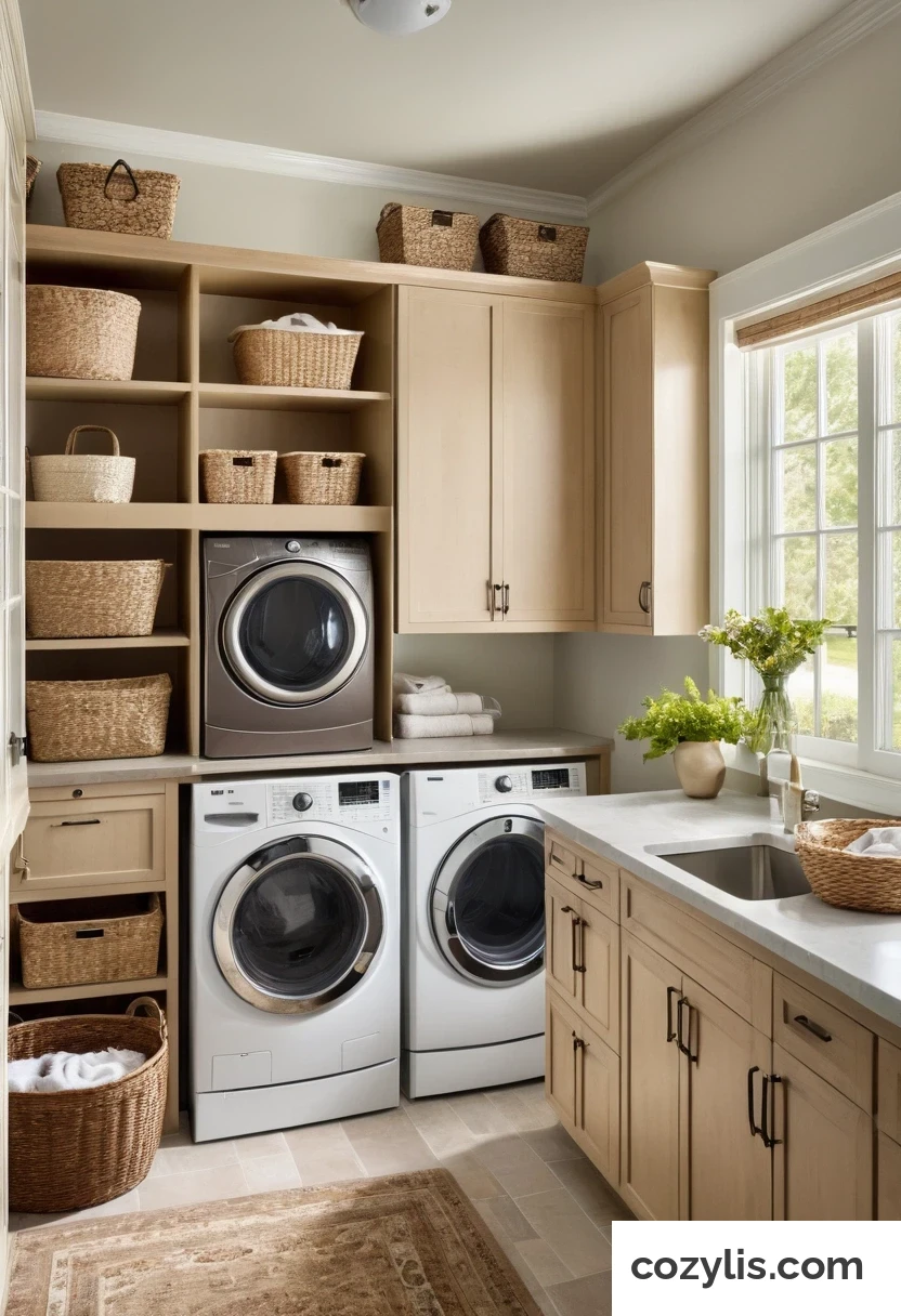Laundry Pantry Combo Ideas