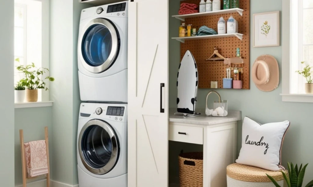 Maximizing Small Laundry Rooms