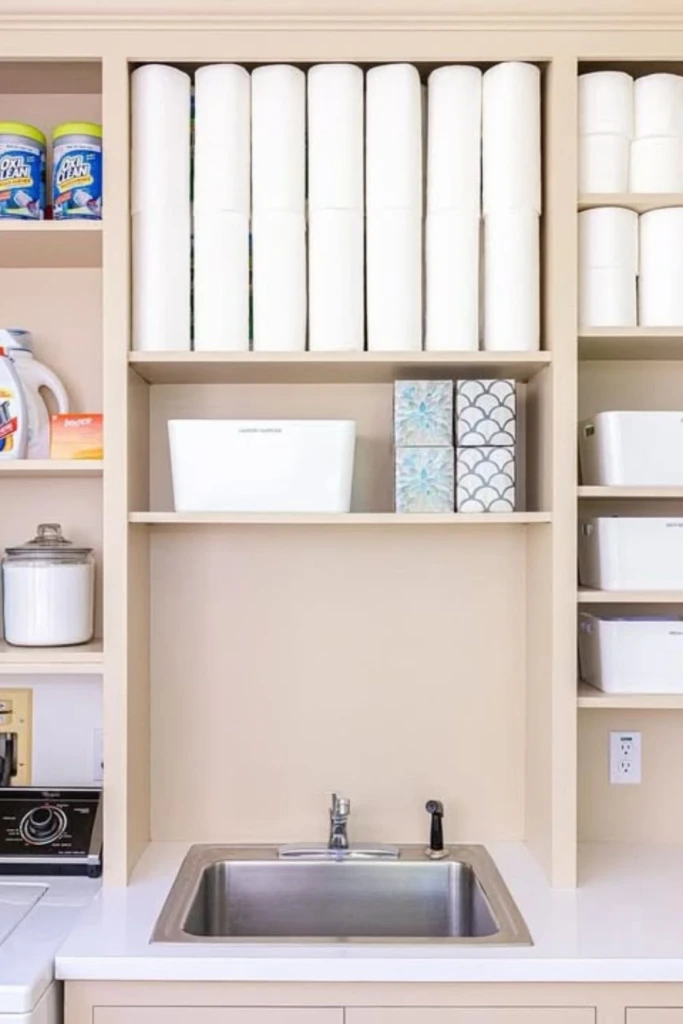 Full Shelf Wall