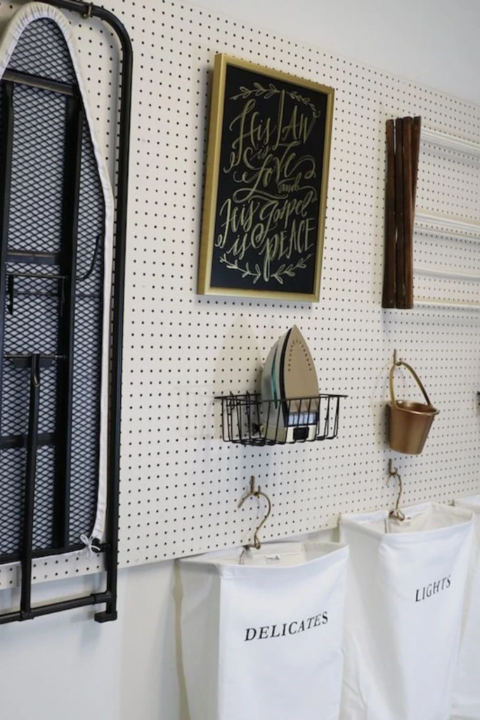 Pegboard Wall