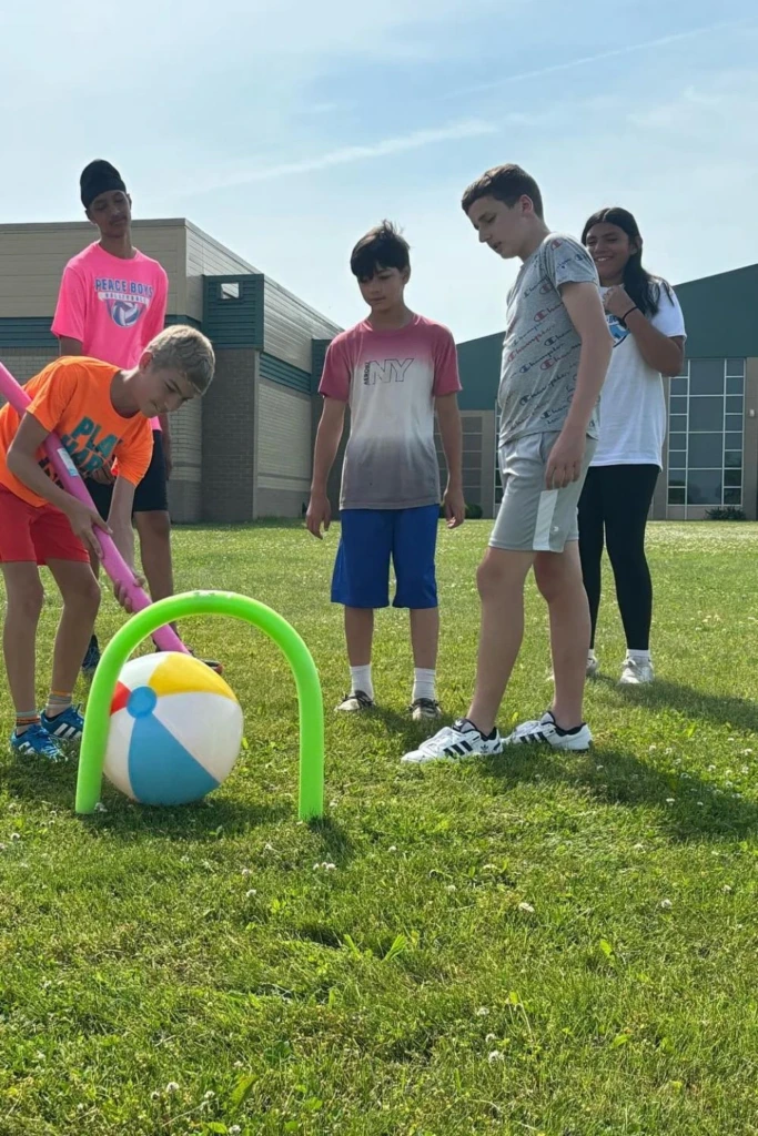 Pool Noodle Croquet