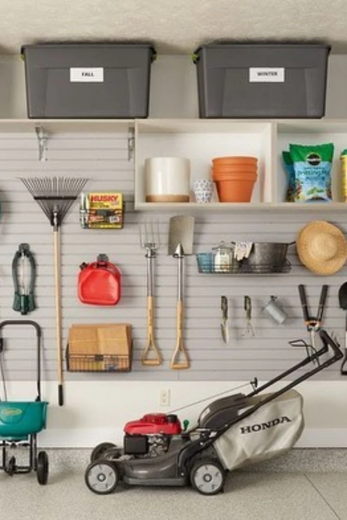 Wall Panel Storage