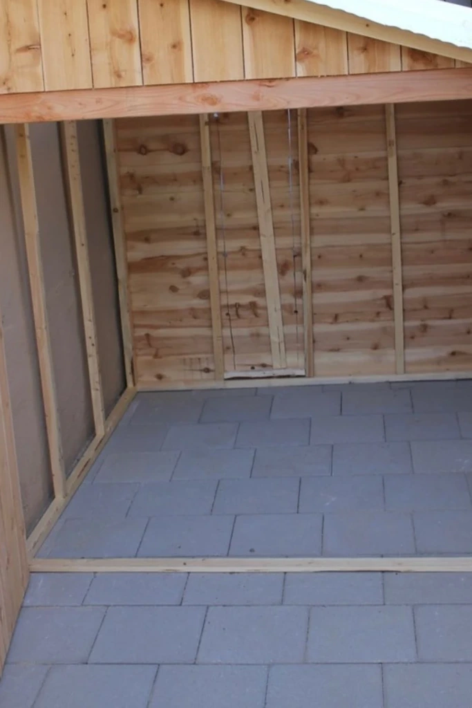 Corner Shed