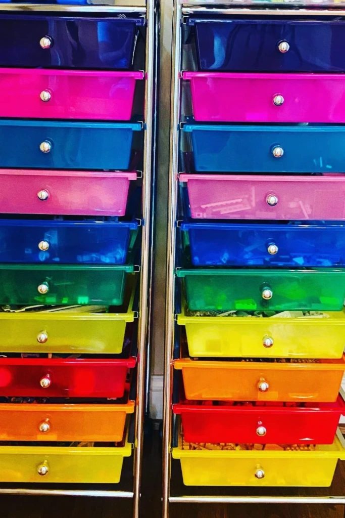 Rainbow Drawer Tower