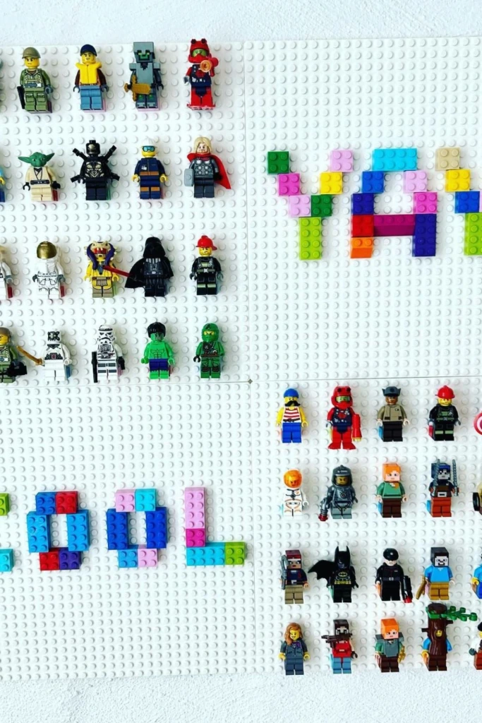 Minifigure Baseplate Wall