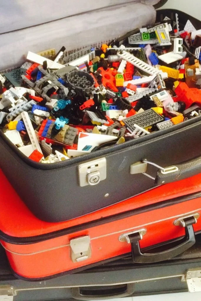 Vintage Suitcase Storage