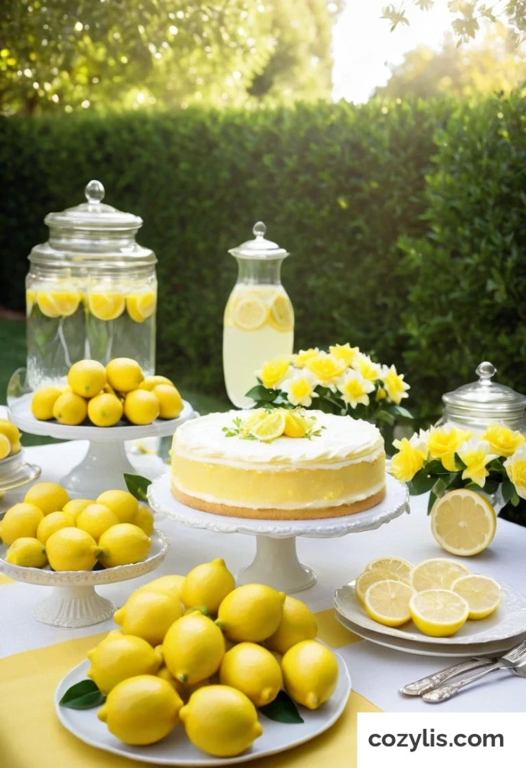 Lemon Party Theme
