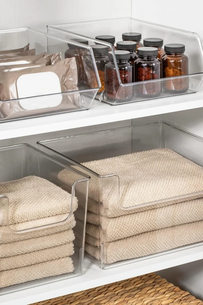 Choose Clear Storage Bins
