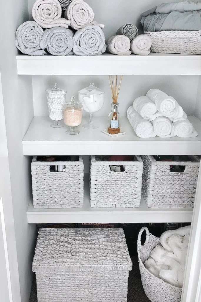 Roll for Spa-Like Shelves
