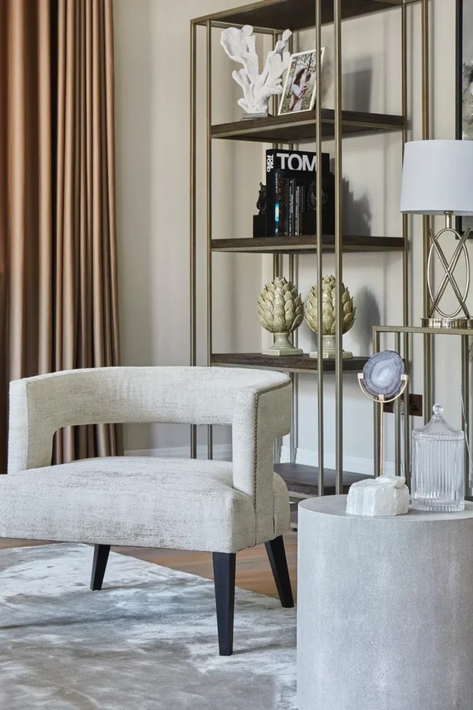 Brass Frame Shelf