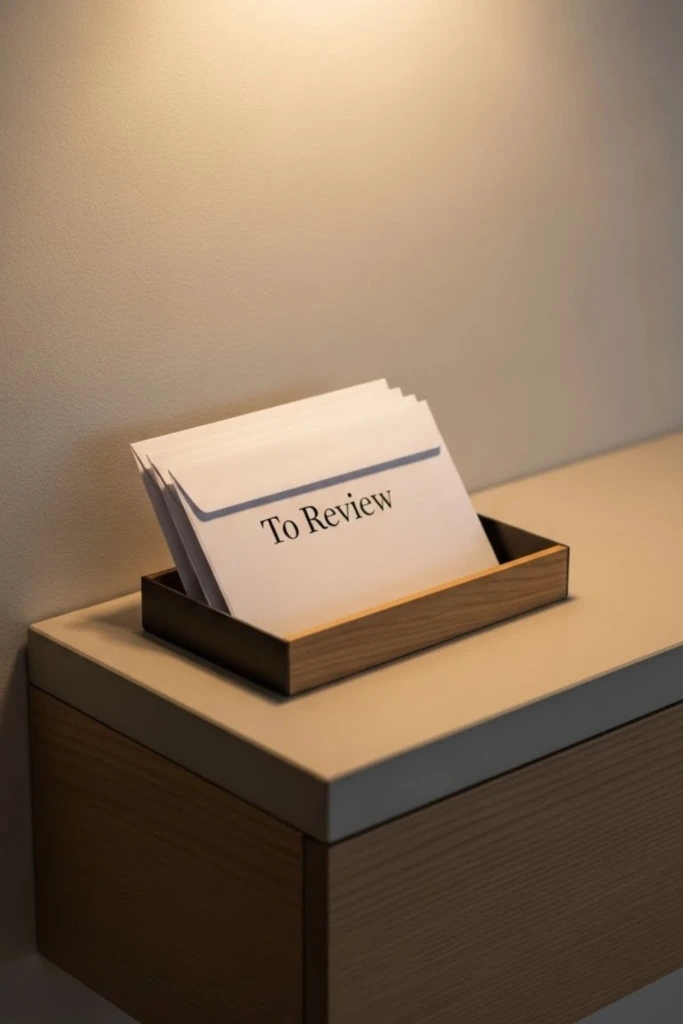 Temporary Holding Tray
