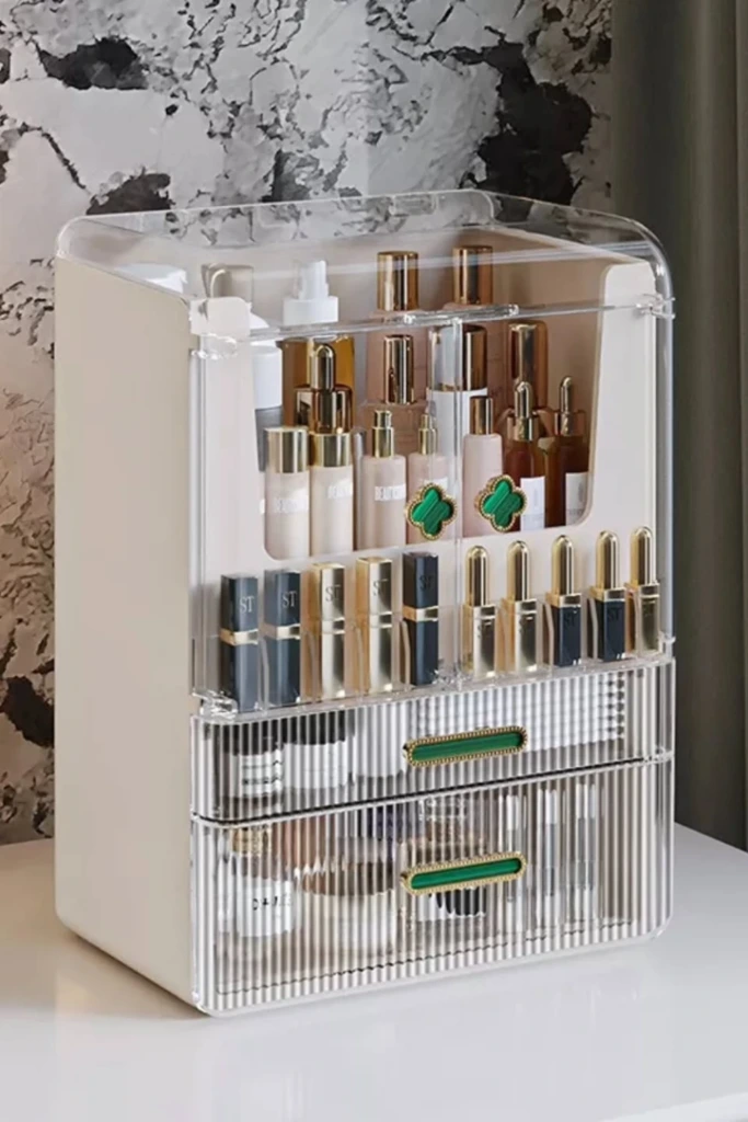 Covered Counter Storage