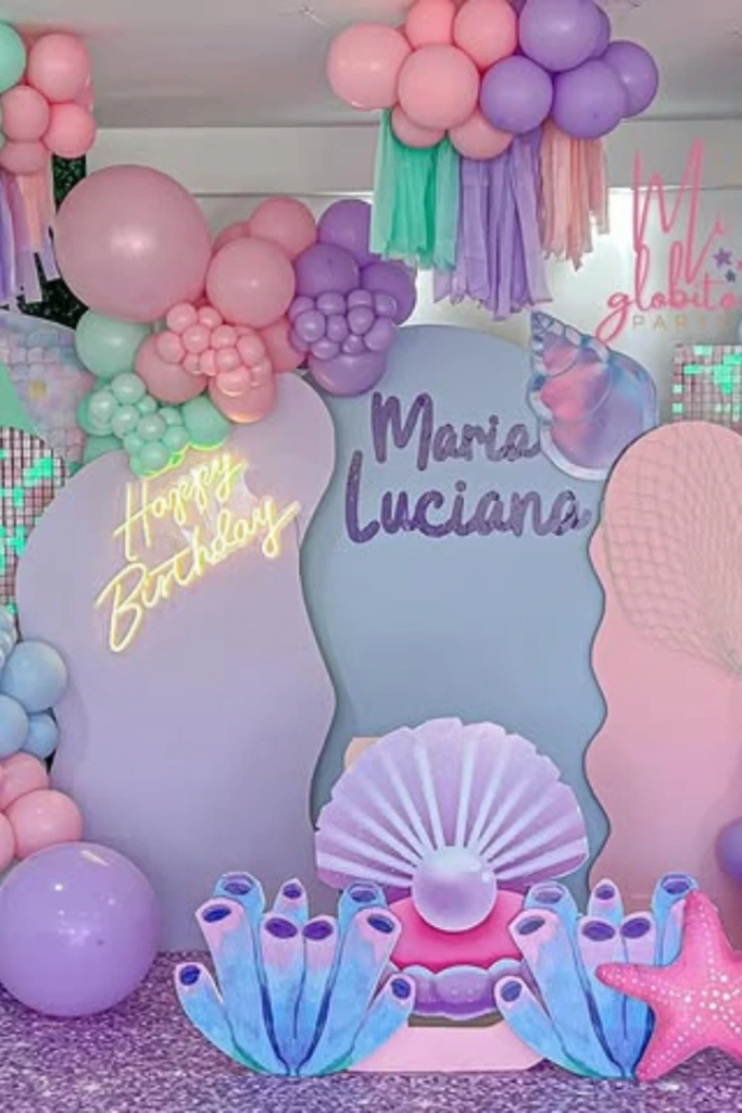 Layered Mermaid Stage Setup