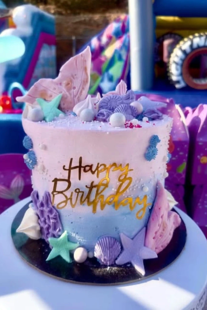 Mermaid Shell Cake