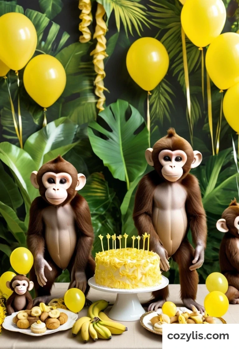 Monkey Birthday Party Ideas