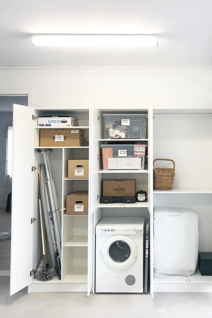Built-In Utility Bay