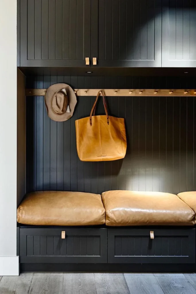 Built-In Bench Lockers