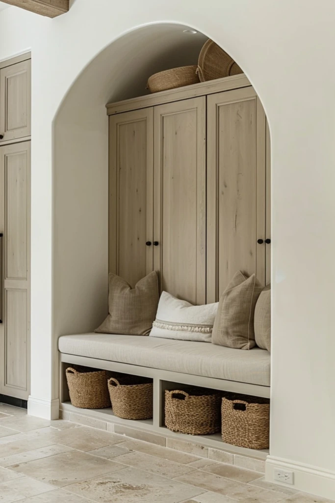 Arched Storage Nook