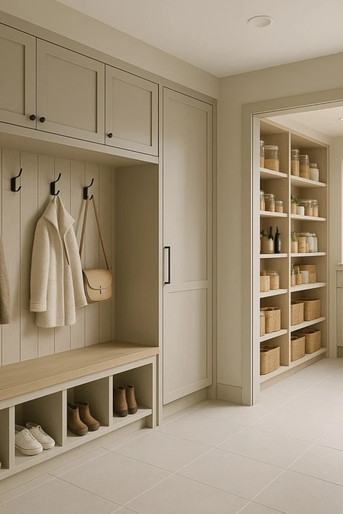 Mudroom-Pantry Combo