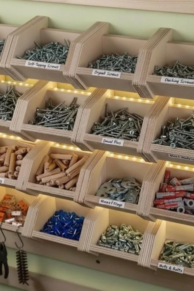 Open Bin Wall