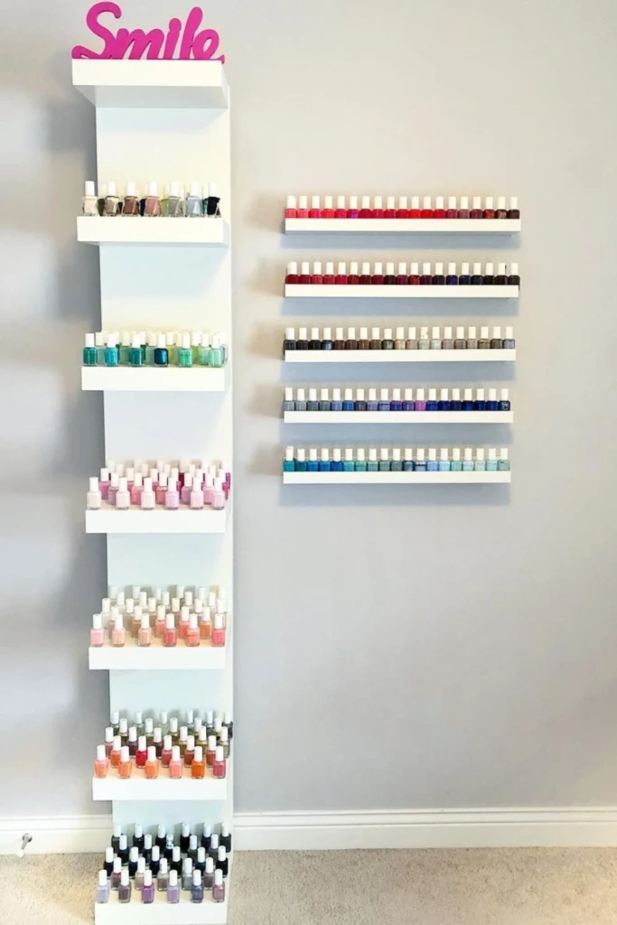 Vertical Shelf Display