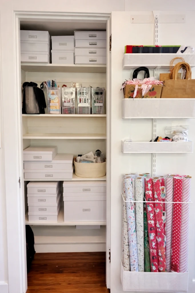 Closet Door Storage