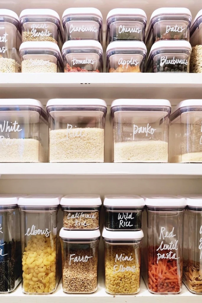 Slim Pantry Shelves