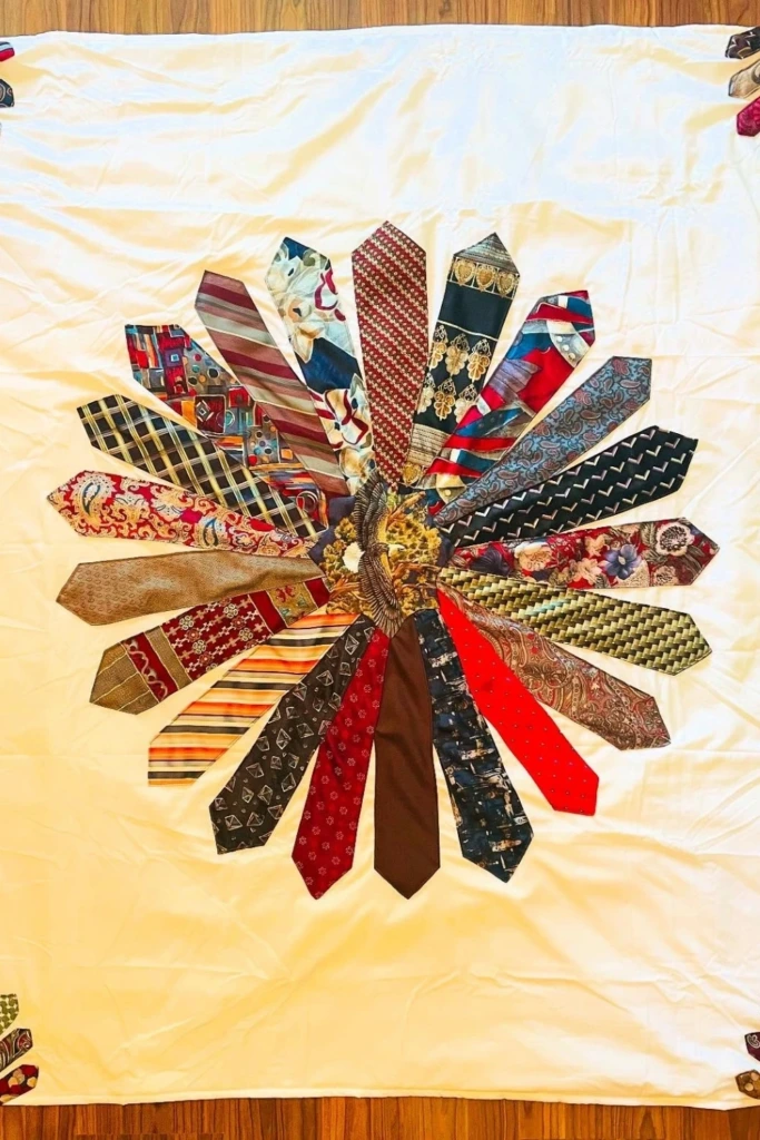 Turn Neckties Into a Memory Quilt