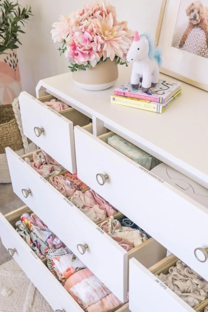 Labeled Drawers