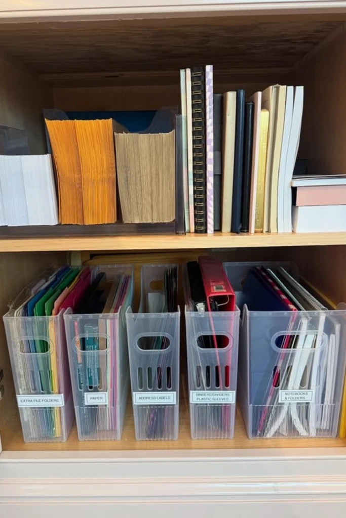 Use Vertical File Holders