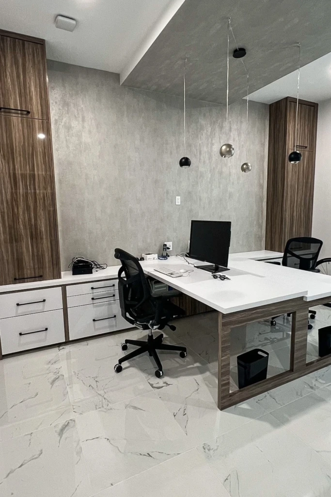 Floor-to-Ceiling Cabinet Wall