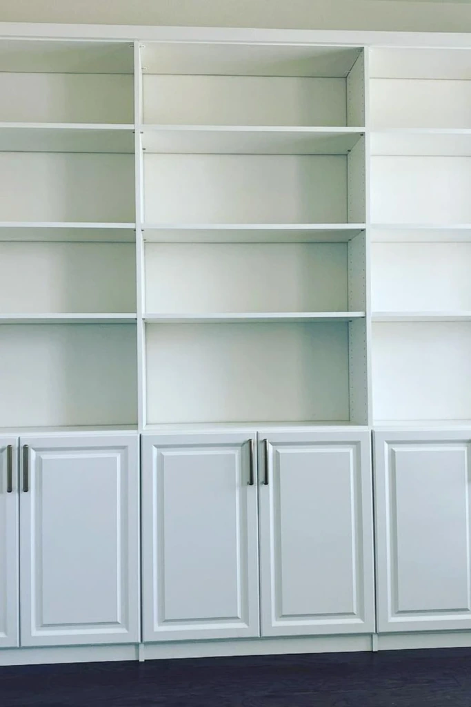 Classic White Shelf Wall