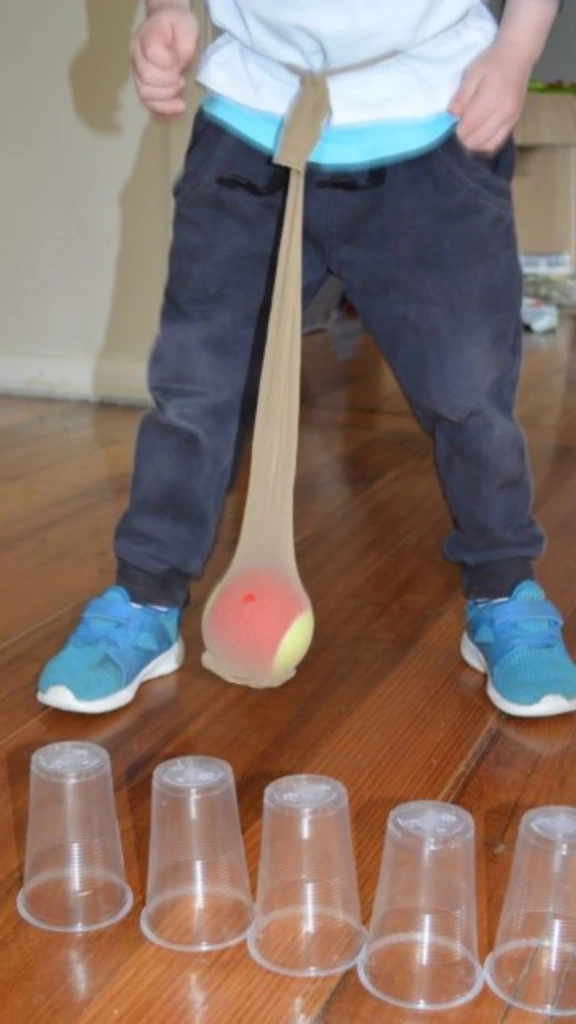 9. Pantyhose Bowling