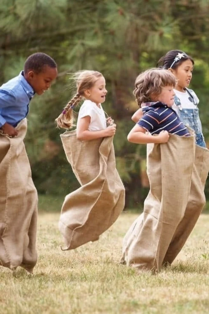 Sack Race Relay